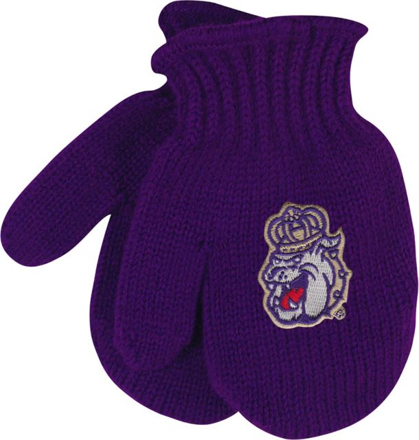 James Madison University Infant/Toddler Knit Mittens