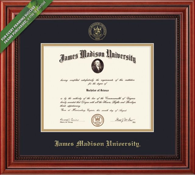 James Madison University 12 x 16 in. Millenium Diploma Frame