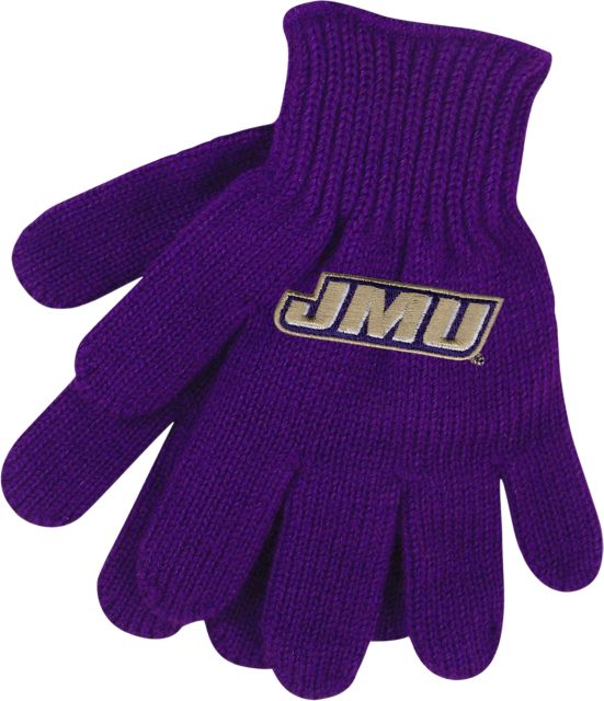 James Madison University Youth Knit Tailgate Gloves
