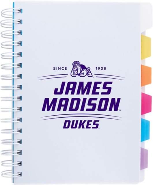 James Madison University Dukes Notebook