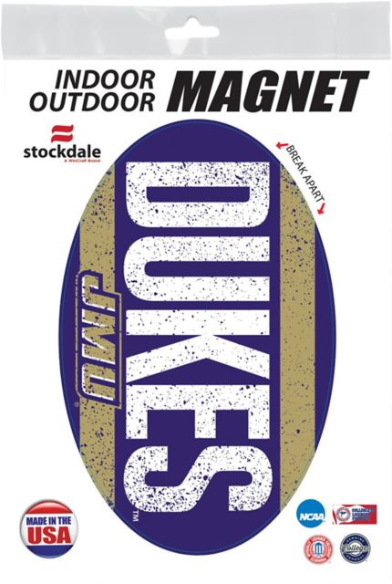 James Madison University 3.5x5.5 Dukes Magnet