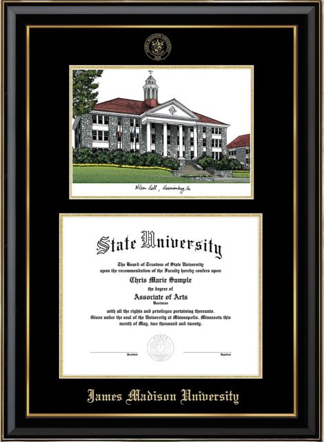 James Madison University 11.75x14 Frame