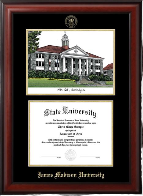 James Madison University 11.75x14 Frame