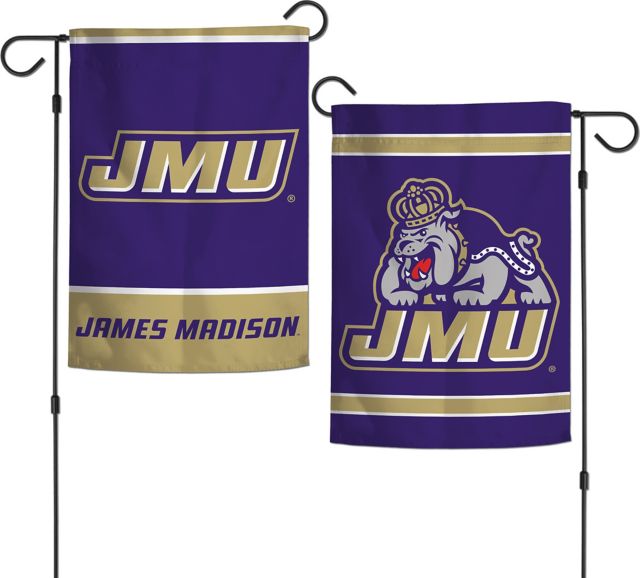 James Madison University 12''X18'' 2-Sided Garden Flag  - ONLINE ONLY
