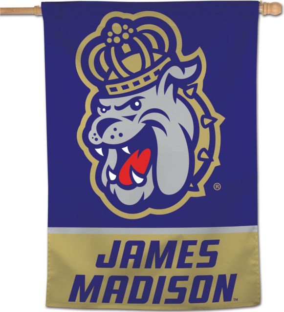 James Madison University 28''X40'' Vertical Flag  - ONLINE ONLY
