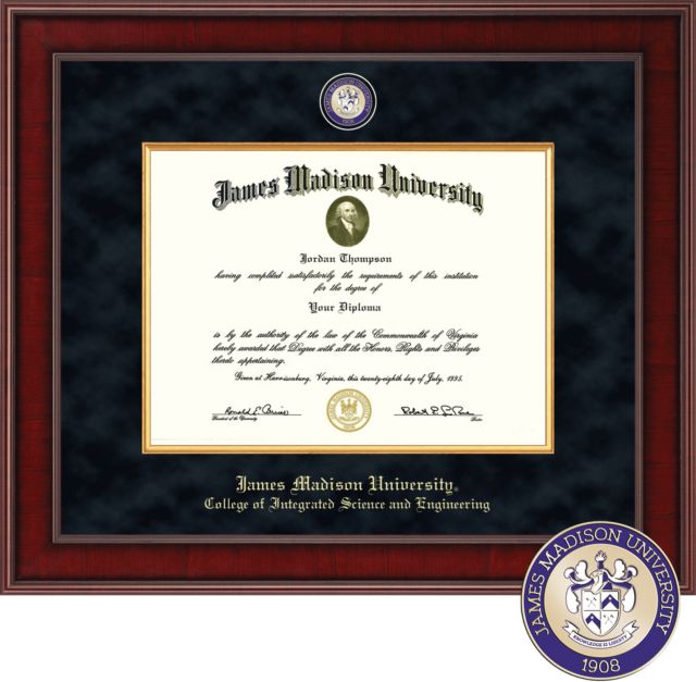Church Hill Classics Presidential, Integrated Sci Engineer, 12X16, Bachelors, Masters, PhD Diploma Frame - ONLINE ONLY