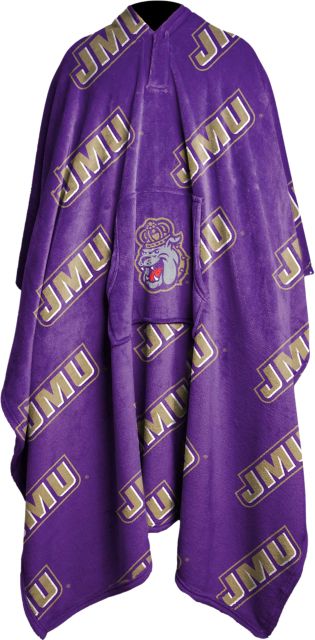 James Madison University Wearable Throw Blanket