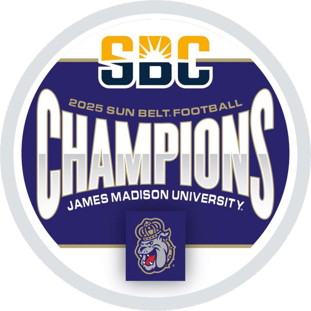 James Madison University Dukes Football 2025 Conference Champions Pin