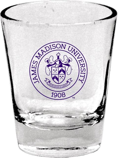 James Madison University 1.5 oz. Collector's Glass