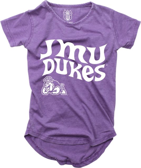 James Madison University Youth Girl's Dukes Short Sleeve T-Shirt