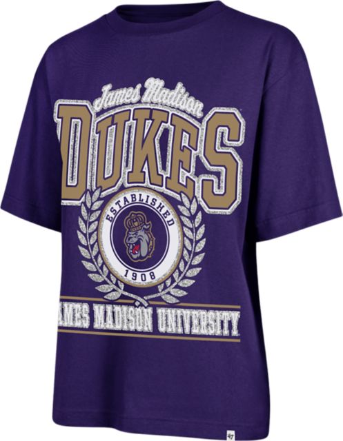 James Madison University Dukes Women's Glitter Short Sleeve T-Shirt