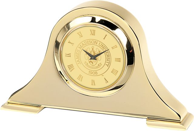 James Madison University Napoleon Desk Clock