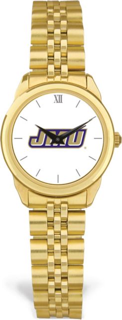 CSI Women's Gold Rolled Link Watch  (Gift Box) With Colored Medallion - ONLINE ONLY