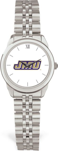 CSI Women's Silver Rolled Link Watch (Gift Boxed)  With Colored Medallion - ONLINE ONLY