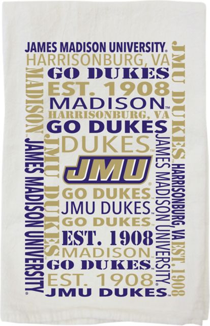 James Madison University Tea Towel
