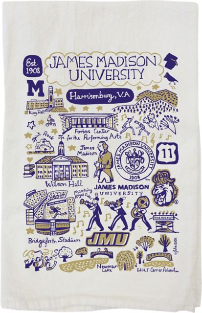 James Madison University Kitchen Towel
