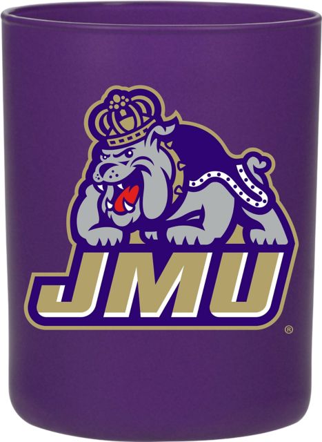 James Madison University Matte Glass