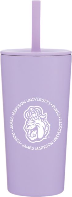 James Madison University 20 oz. Gatlinburg Tumbler with Straw