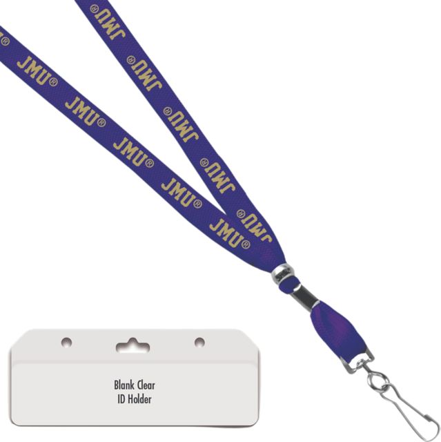 James Madison University Card Dispenser Lanyard