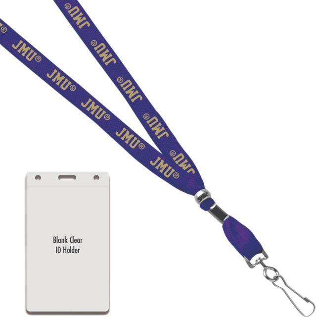 James Madison University Card Dispenser Lanyard