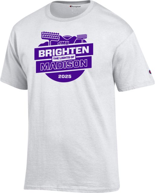 James Madison University Brighten The Lights of Madison Short Sleeve T-Shirt