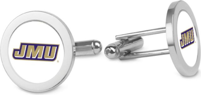 CSI Silver Cufflinks (Gift Boxed) With Colored Medallion - ONLINE ONLY