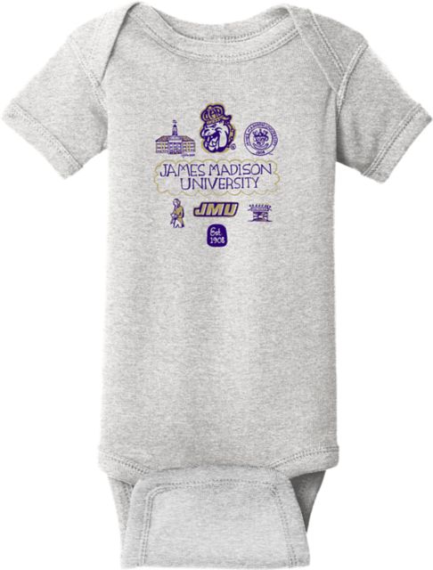 James Madison University Julia Gash Infant Bodysuit