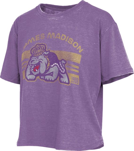James Madison University Women's Cropped Short Sleeve T-Shirt