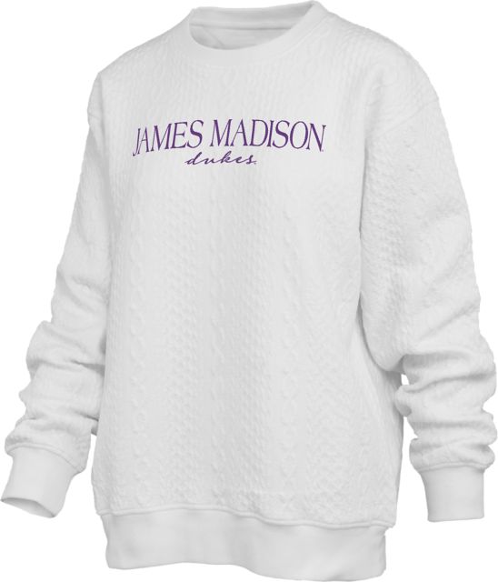 James Madison University Dukes Women's Oversized Crewneck Sweatshirt