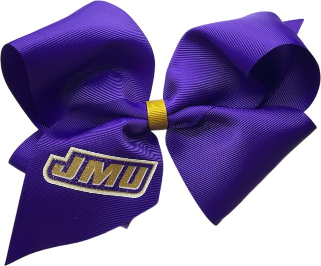 James Madison University Child Cheer Bow