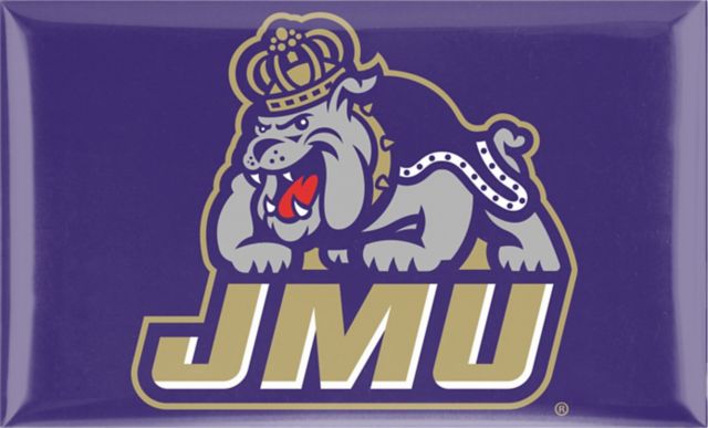 James Madison University Dukes 3x5 Dome Magnet