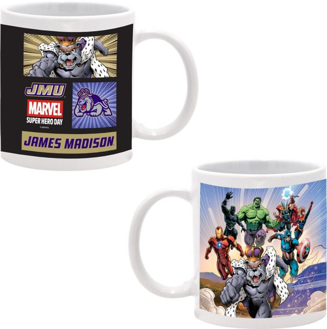 James Madison University Marvel Super Hero Day 11 oz. Mug