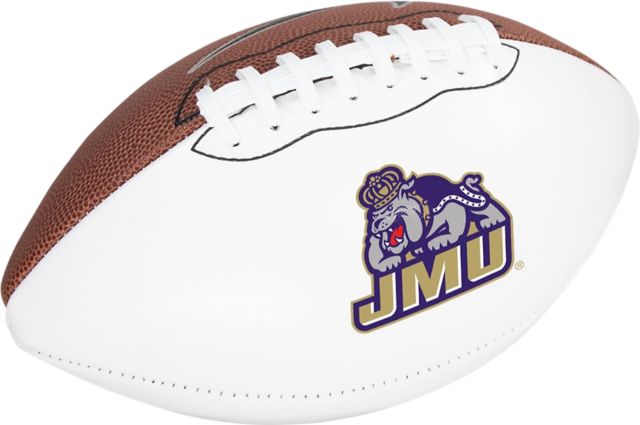 James Madison University Autographable Football