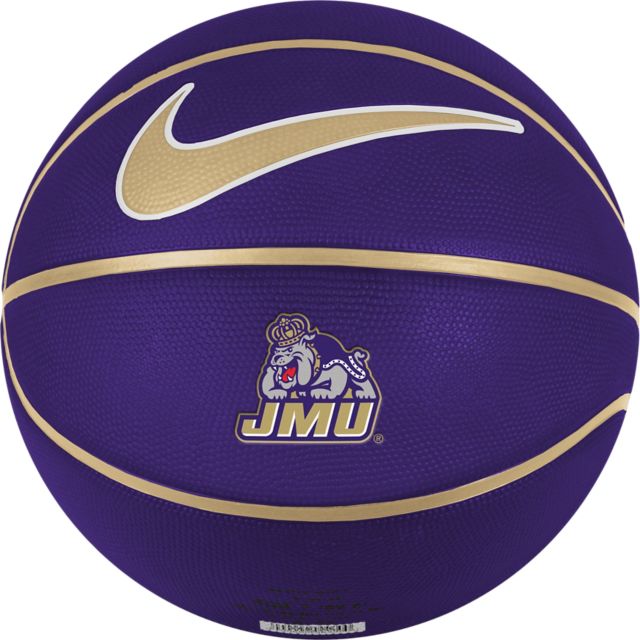 James Madison University Full Size Rubber Basketball