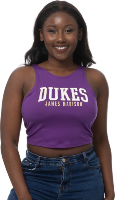 James Madison University Dukes Women's Crop Tank Top