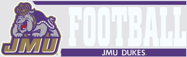 James Madison University Dukes Football Decal