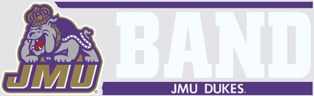 James Madison University Band Decal