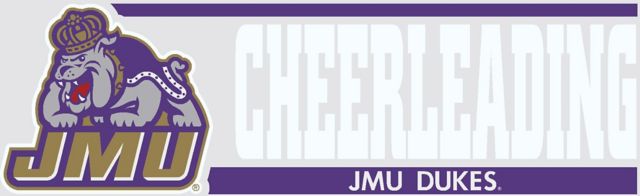 James Madison University Cheerleading Decal