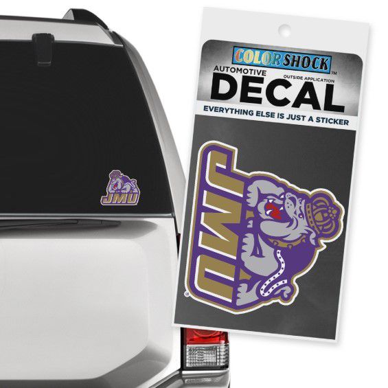 James Madison University Dukes Decal