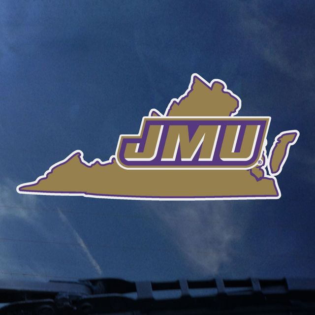 James Madison University Dukes State Decal