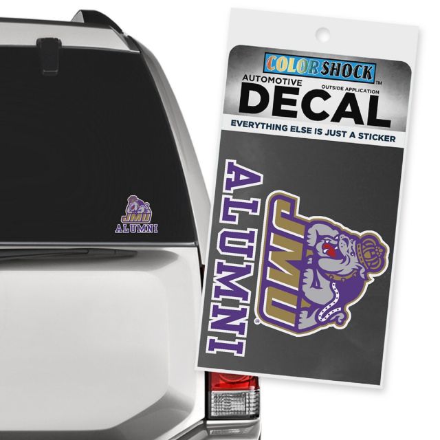 James Madison University Dukes Alumni Decal