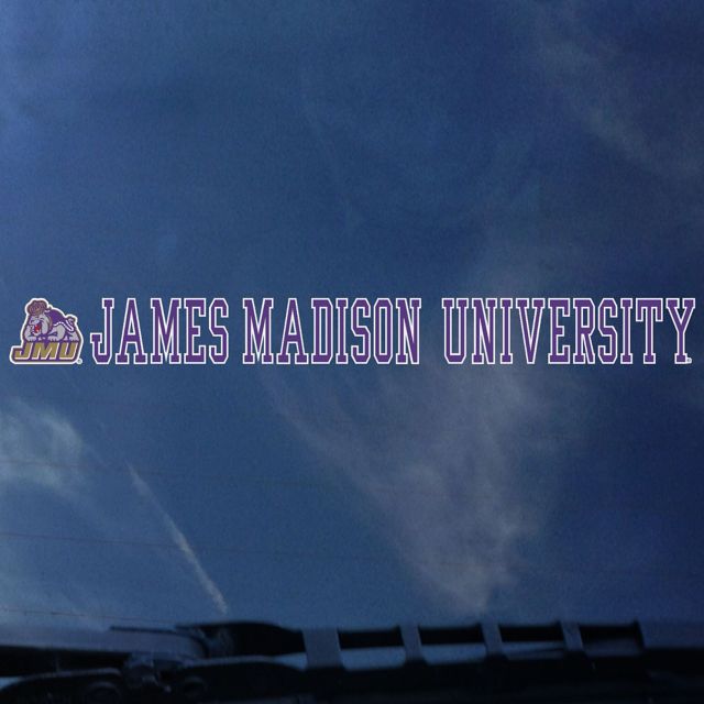 James Madison University Dukes Strip Decal