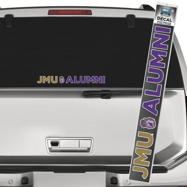 James Madison University Dukes Alumni Strip Decal