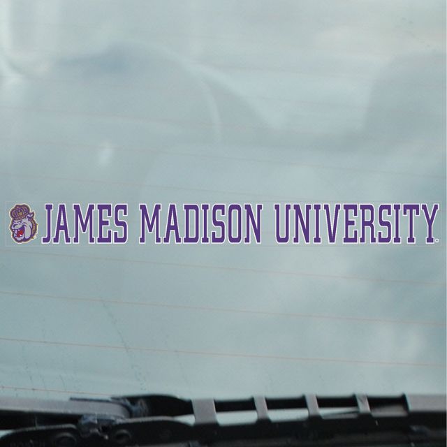 James Madison University Dukes Strip Decal