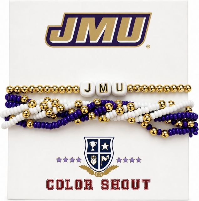 James Madison University Lucky 7 Bracelet