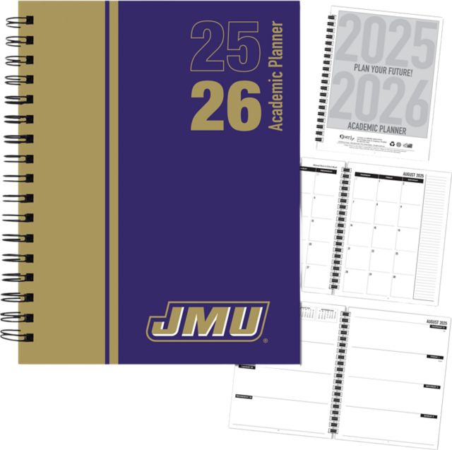 James Madison University Academic Year 2025 - 2026 Planner