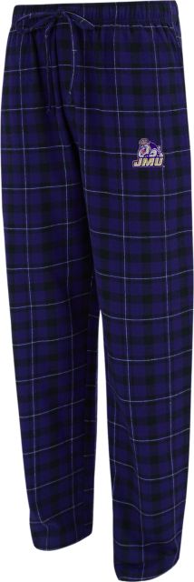James Madison University Dukes Flannel Pants