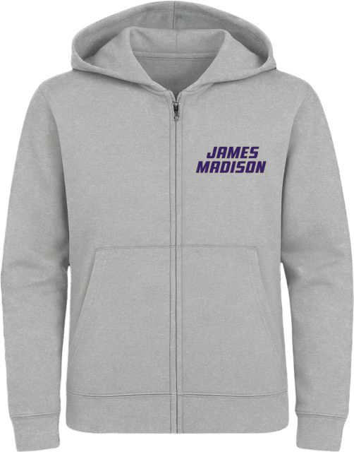 James Madison University Toddler Full Zip Hooded Sweatshirt