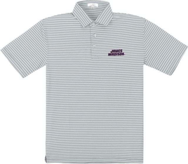 James Madison University Performance Stripe Polo
