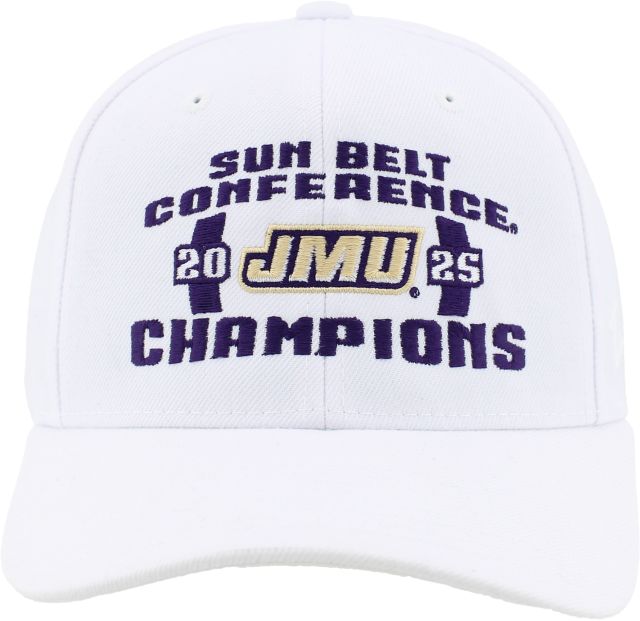 James Madison University Dukes Football 2025 Sun Belt Champions Cap